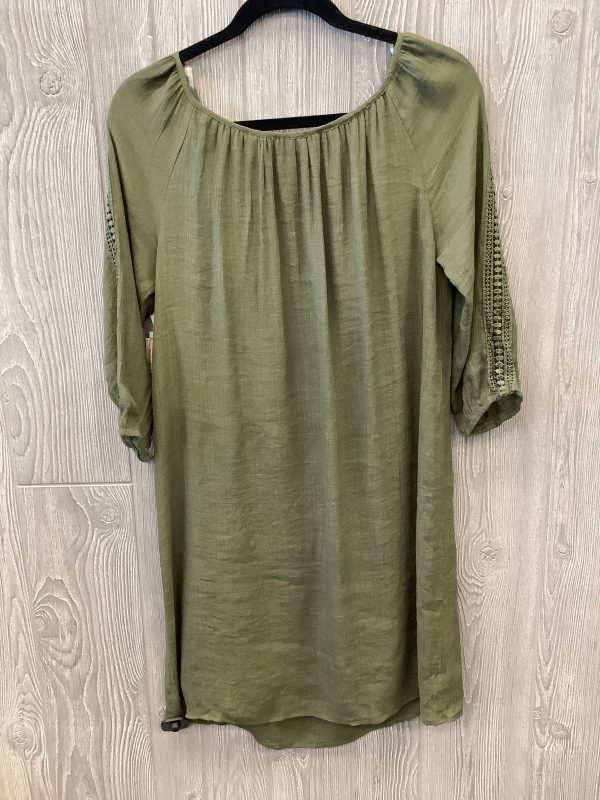 Dress Casual Midi By Clothes Mentor In Green, Size: Lp For Discount