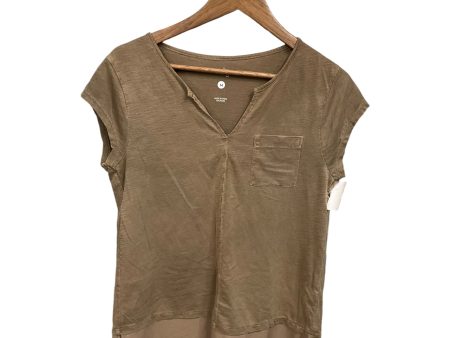 Top Short Sleeve By Indigo In Brown, Size: M Hot on Sale