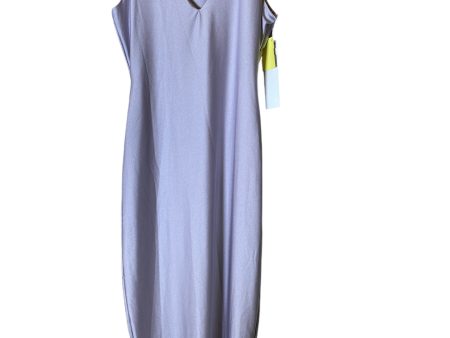 Dress Casual Maxi By Naked Zebra In Purple, Size: M Online now