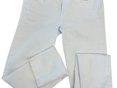 Jeans Straight By Paige In White, Size: 4 Online now