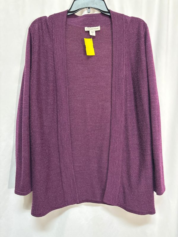 Cardigan By Coldwater Creek In Purple, Size: S For Cheap