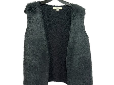 Vest Faux Fur & Sherpa By Ya In Black, Size: L Cheap