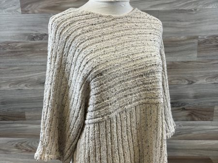 Sweater Short Sleeve By J. Jill In Cream, Size: Xs Hot on Sale