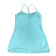 Athletic Tank Top By Lululemon In Aqua, Size: 8 Online