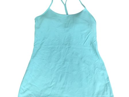 Athletic Tank Top By Lululemon In Aqua, Size: 8 Online