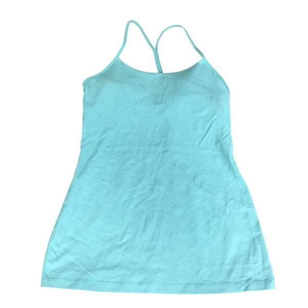 Athletic Tank Top By Lululemon In Aqua, Size: 8 Online