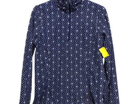 Athletic Fleece By Lands End In Blue, Size:M on Sale