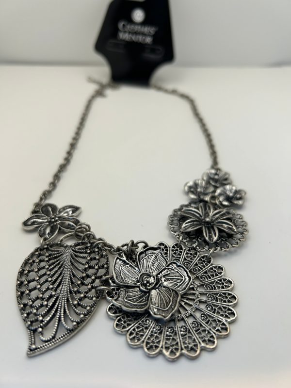 Necklace Statement By Crown Vintage For Discount