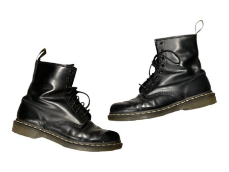 Boots Ankle Flats By Dr Martens In Black, Size: 10 Online Hot Sale