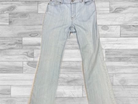 Jeans Boot Cut By Chicos In Blue Denim, Size: 1 Online Sale