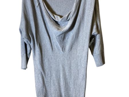 Dress Sweater By Michael By Michael Kors In Grey, Size: S Online now