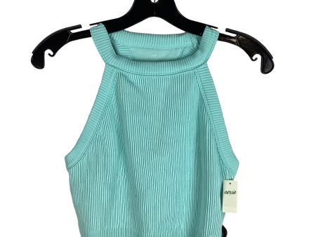 Top Sleeveless By Aerie In Blue, Size: Xl Sale