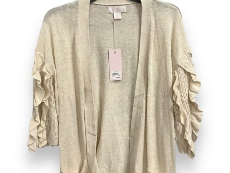 Cardigan By Clothes Mentor In Tan, Size: Xxl Online Sale