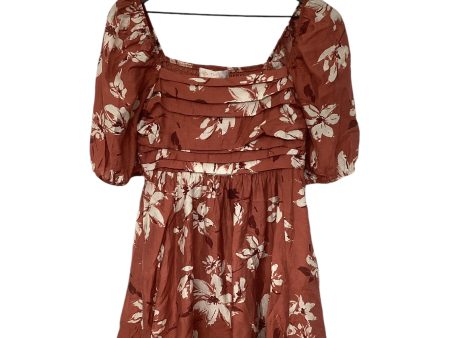 Dress Party Short By Leela & Lavender In Floral Print, Size: L Hot on Sale