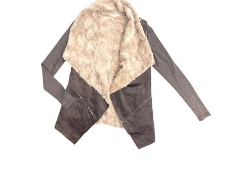 Cardigan By Double Zero In Brown, Size: S Online Hot Sale