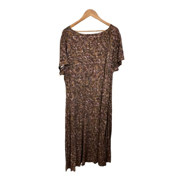 Dress Casual Maxi By Soft Surroundings In Brown, Size: 3x Hot on Sale