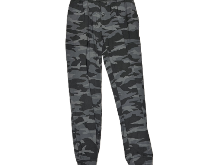 Athletic Pants By Athleta In Black & Grey, Size: Xxs For Cheap