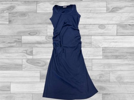 Dress Casual Maxi By Michael Stars In Navy, Size: Xl Supply