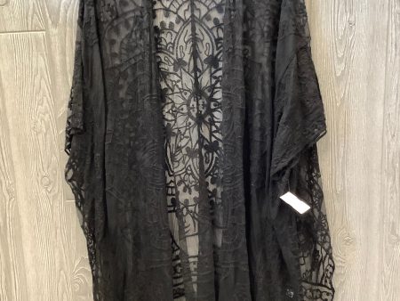 Kimono By Clothes Mentor In Black, Size: Osfm on Sale