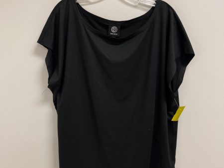 Top Short Sleeve Basic By Bobeau In Black, Size: L Supply