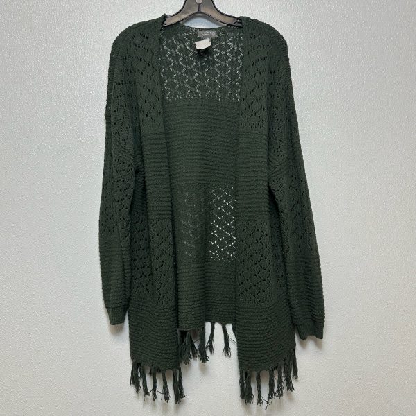 Cardigan By Clothes Mentor In Green, Size: S Online