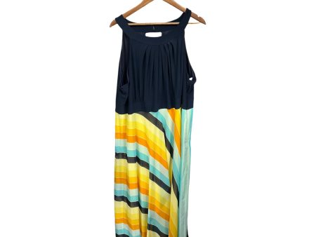 Dress Casual Maxi By Studio 1 In Multi-colored, Size: 2x Supply