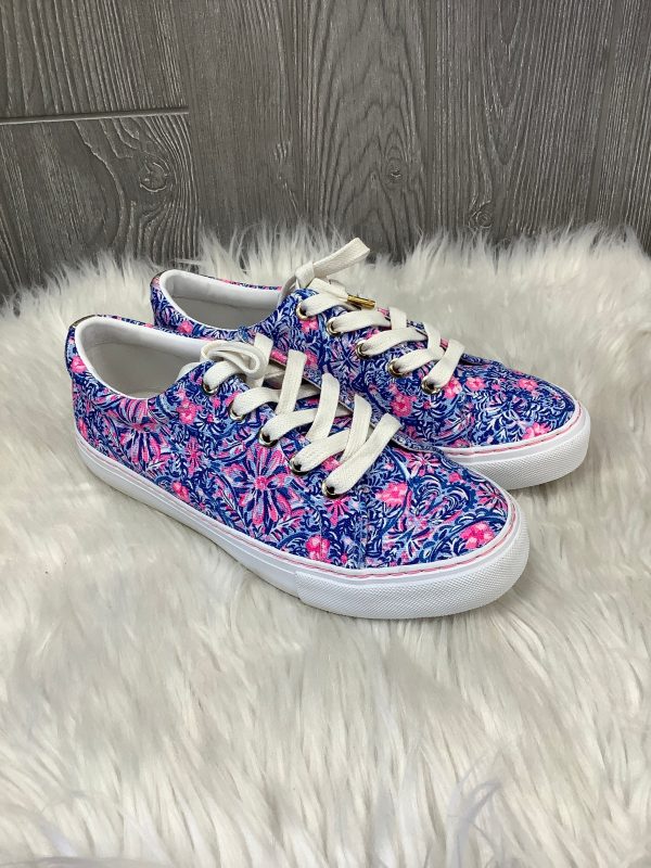 Shoes Designer By Lilly Pulitzer In Blue, Size: 7 For Cheap