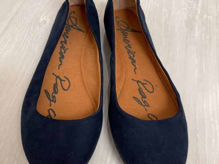 Shoes Flats By America Rag In Navy, Size: 7.5 Online