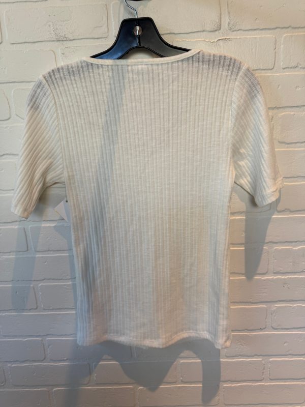 Top Short Sleeve Basic By Old Navy In White, Size: M Supply