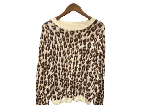 Sweater By A New Day In Animal Print, Size: Xl Online now