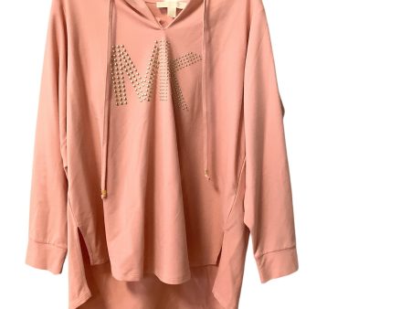 Sweatshirt Designer By Michael By Michael Kors In Coral, Size: 1x Online now