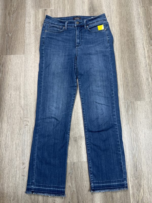 Jeans Boot Cut By NYDJ In Blue Denim, Size: 4 Online Hot Sale