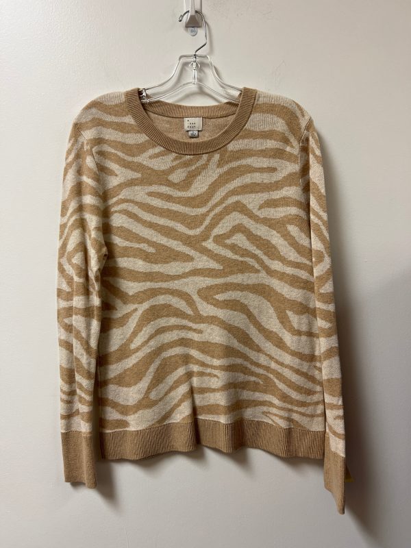 Sweater By A New Day In Cream, Size: L Online