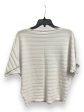 Top Short Sleeve By Cyrus Knits In White, Size: S Hot on Sale