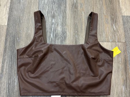 Tank Top By Express In Brown, Size: L Fashion