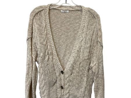 Cardigan By Blu Pepper In Cream, Size: M Discount