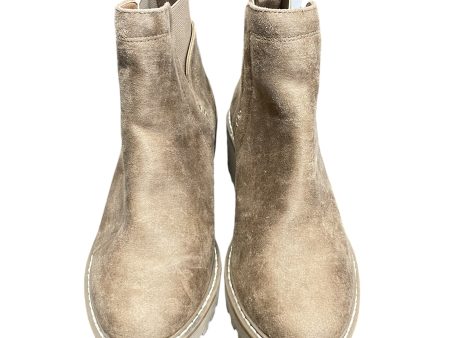 BOOTS ANKLE FLATS DOLCE VITA in BROWN, Size: 6.5 Online now