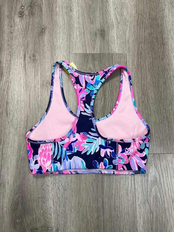 Athletic Bra By Lilly Pulitzer In Blue & Pink, Size: S Sale