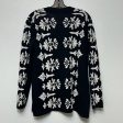 Cardigan By Charter Club In Black White, Size: L For Sale