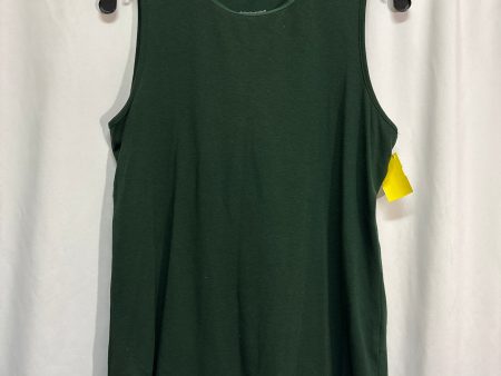 Tank Top By Christopher And Banks In Green, Size: M Online Sale