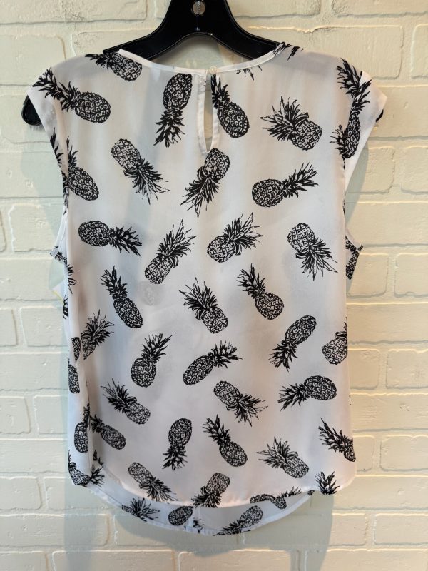 Top Short Sleeve By Candies In Black & White, Size: M For Cheap