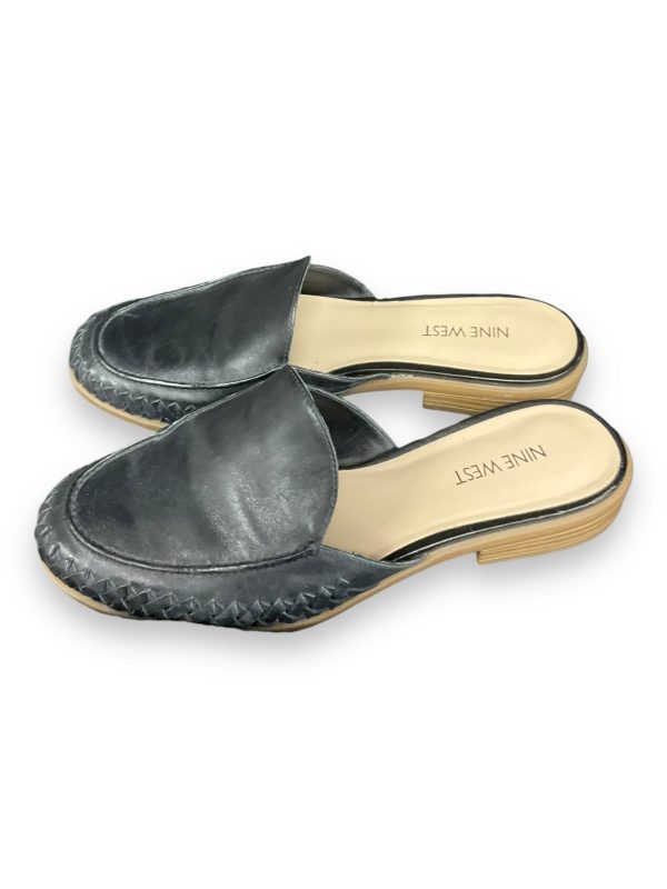 Shoes Flats Mule & Slide By Nine West In Black, Size: 6.5 Sale