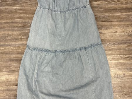 Dress Casual Maxi By Madewell In Blue Denim, Size: 16 Supply