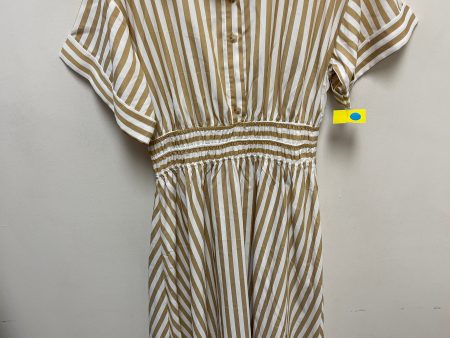 Dress Casual Maxi By Flying Tomato In Striped Pattern, Size: M For Discount