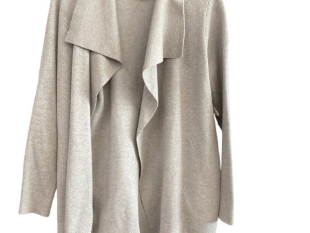 Sweater Cardigan By Rachel Zoe In Taupe, Size: M For Cheap