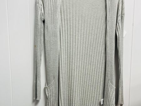 Sweater Cardigan By Pink Rose In Grey, Size: S Cheap