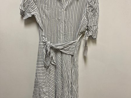 Dress Casual Midi By 1.state In Striped Pattern, Size: M Discount