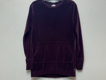 Sweatshirt Crewneck By Fabletics In Maroon, Size: S For Discount