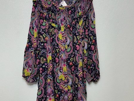 Dress Casual Midi By Anthropologie In Floral, Size: S Online Sale