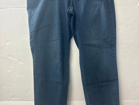 Jeans Straight By Jessica Simpson In Blue Denim, Size: 18 For Cheap